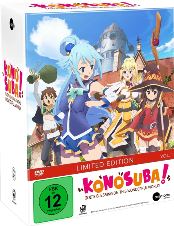 KonoSuba Vol1 DVD