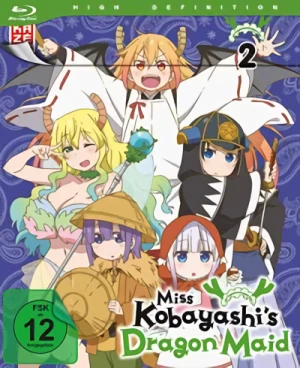 Miss Kobayashi's Dragon Maid Volume 2 Blu-ray