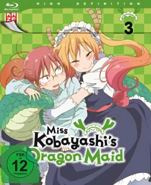Miss Kobayashi's Dragon Maid Volume 3 Blu-ray