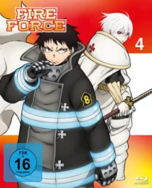 Fire Force Volume 4 Blu-ray
