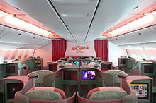 aniSearch B777 cabin businesss class